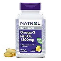 Algopix Similar Product 1 - Natrol Omega3 Fish Oil Softgels