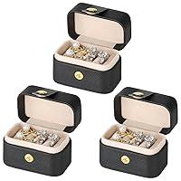 Algopix Similar Product 17 - KUKUVR 3 Pieces Small Travel Ring Box