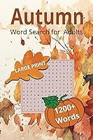 Algopix Similar Product 16 - Autumn Word Search For Adults and