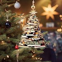 Algopix Similar Product 12 - Personalized Christmas Book Tree