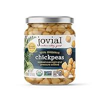 Algopix Similar Product 4 - Jovial 100 Organic Chickpeas 