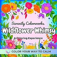 Algopix Similar Product 15 - Wildflower Whimsy: A Coloring Experience