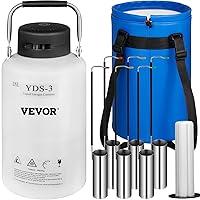 Algopix Similar Product 10 - Vevor 3L Liquid Nitrogen Tank Aluminum