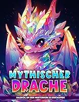 Algopix Similar Product 15 - Mythischer Drache Malbcher fr