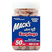 Algopix Similar Product 2 - Macks Ultra Soft Foam Earplugs 50