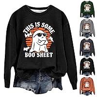 Algopix Similar Product 16 - Halloween Sweatshirts for Women in My