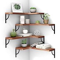 Algopix Similar Product 3 - Canupdog Corner Floating Shelf Wall