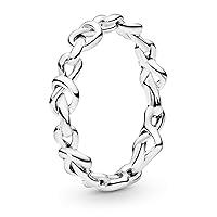 Algopix Similar Product 9 - PANDORA Jewelry Knotted Hearts Sterling