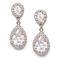 Algopix Similar Product 14 - SWEETV Teardrop Dangle Earrings for