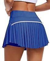 Algopix Similar Product 4 - JoyGirl Pleated Tennis Skirt for Women