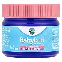 Algopix Similar Product 18 - Vicks BabyRub Soothing Vapor Ointment 