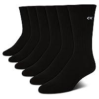 Algopix Similar Product 12 - Calvin Klein Mens 6 Pair Athletic Crew