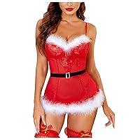 Algopix Similar Product 2 - Christmas Woman Sexy Lingerie Set