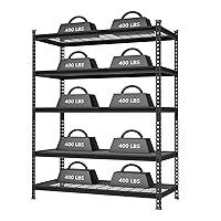 Algopix Similar Product 8 - WORKPRO 5Tier Metal Storage Shelving