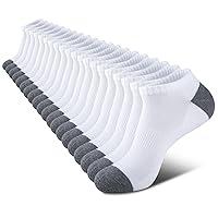 Algopix Similar Product 13 - COOVAN 10 Pairs Mens Cushion Ankle
