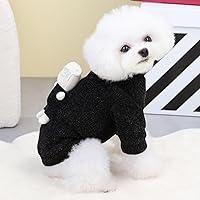 Algopix Similar Product 1 - Dog Sweater Non Damage Knitting Wool