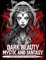 Algopix Similar Product 6 - Dark Beauty Mystic and Fantasy Coloring