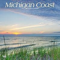 Algopix Similar Product 2 - Michigan Coast  2024 12 x 24 Inch