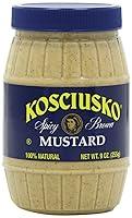 Algopix Similar Product 16 - Kosciusko Spicy Brown Mustard, 9 oz