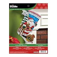 Algopix Similar Product 14 - Bucilla Nordic Santa Felt Applique