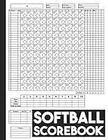 Algopix Similar Product 18 - Softball Scorebook 100 Softball Score