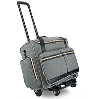 Algopix Similar Product 12 - Penicus Rolling Teacher Bag 4 Wheeled