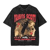 Algopix Similar Product 10 - T Shirt Travis Rapper Scott Mens