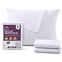 Algopix Similar Product 2 - CirclesHome Pillow Protectors 2 Pack