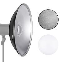 Algopix Similar Product 7 - NEEWER 21655cm Metal Beauty Dish