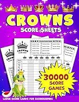 Algopix Similar Product 7 - Crowns Score Sheets 888 Large Score