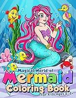 Algopix Similar Product 11 - Magical World of Mermaid Coloring Book