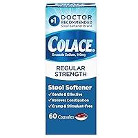 Algopix Similar Product 6 - Colace Regular Strength Stool Softener