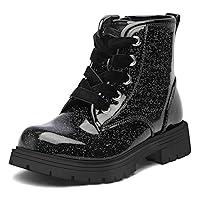 Algopix Similar Product 18 - K KomForme Girls Glitter Ankle Boots