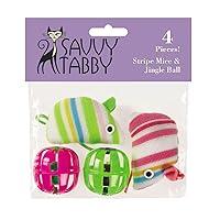 Algopix Similar Product 2 - Savvy Tabby Striped Mice and Jingle