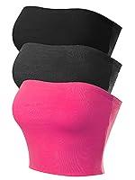 Algopix Similar Product 12 - MixMatchy Womens Double Layered Basic