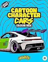 Algopix Similar Product 15 - Cartoon Character Cars Coloring Book