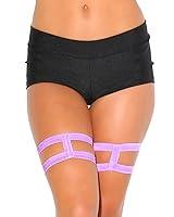 Algopix Similar Product 10 - iHeartRaves Strappy Leg Garters for