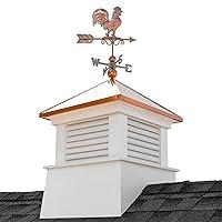 Algopix Similar Product 11 - 30 Square Manchester Vinyl Cupola with