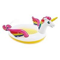 Algopix Similar Product 14 - Intex Mystic Unicorn Spray Pool