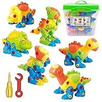 Algopix Similar Product 19 - ToyVelt Dinosaur Take Apart Stem Toys