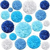 Algopix Similar Product 2 - Avoseta Tissue Paper Pom Poms  20