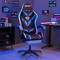 Algopix Similar Product 7 - Gaming Chair with LED and Massage RGB