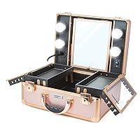 Algopix Similar Product 16 - Kemier Makeup Train Case  Cosmetic