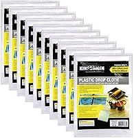 Algopix Similar Product 14 - King Origin Plastic Drop Cloth 10