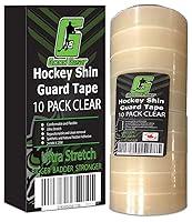Algopix Similar Product 5 - 10 Pack Clear Sports Tape Hockey Tape