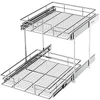 Algopix Similar Product 15 - LOVMOR 2 Tier Individual Pull Out