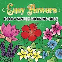 Algopix Similar Product 17 - Bold and Simple Coloring Book 50 easy