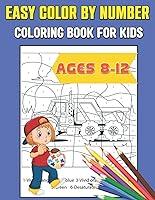 Algopix Similar Product 9 - Easy Color By Number Coloring Book For