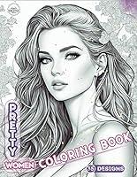 Algopix Similar Product 10 - Pretty Women A Coloring Journey with