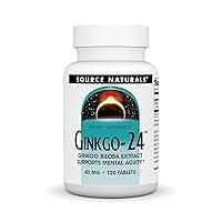 Algopix Similar Product 6 - Source Naturals Ginkgo24  Ginkgo